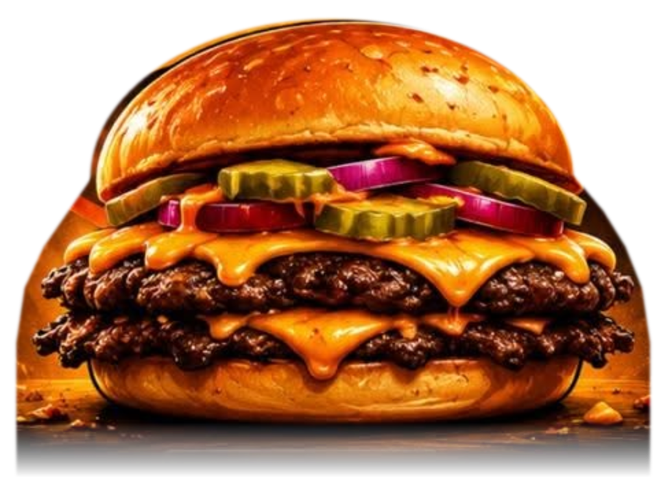 Photo du burger — glissez l'image ici